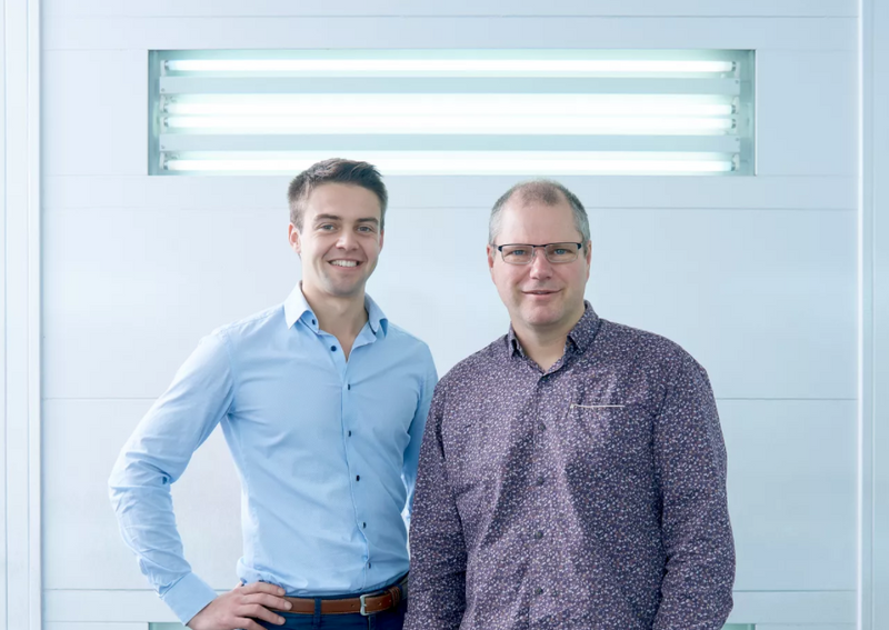 Jorrit Heidbuchel en Tomas Keppens van speedpedelecproducent Ellio