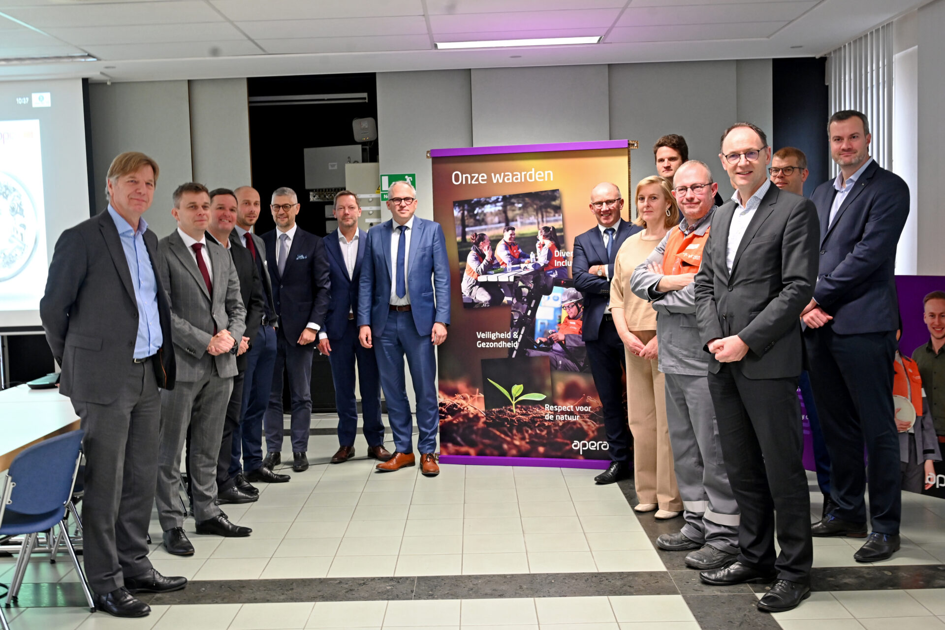 Bedrijfsbezoek Aperam